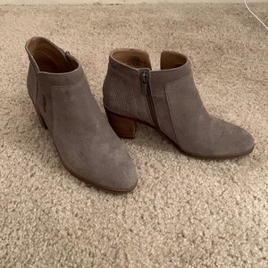 Grey Lucky Brand Booties